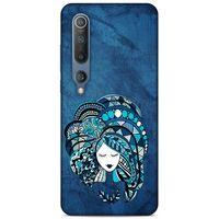 Lopard Xiaomi Mi 10 Uyumlu Kılıf Sürreal Yüzler ♀ (35) Fit Design Kılıf Baskılı