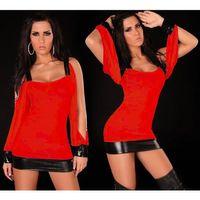 B100997 Seksi Mini Elbise