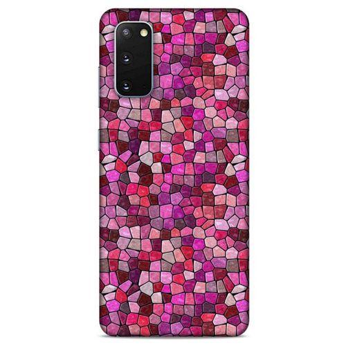 Samsung Galaxy S20 Uyumlu Kılıf Pembe Delisi (16) Kalın Kılıf Suluboya