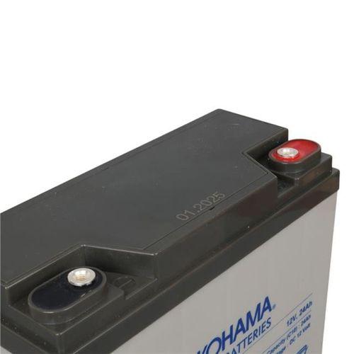 Yokohama YH-122.4 12 Volt - 24 Amper Elektrikli Bisiklet Aküsü (180x76x167 mm)
