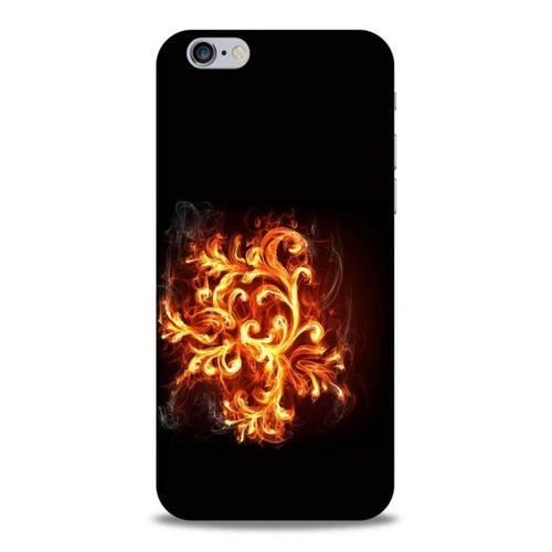 Lopard Apple Iphone 6 Uyumlu Kılıf FireX (26) Tpu Silikon Kılıf Ateş Wallpaper