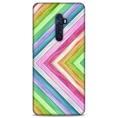 Lopard Oppo Reno 2 Uyumlu Kılıf Wood'X (41) Tank Kılıf Baskılı