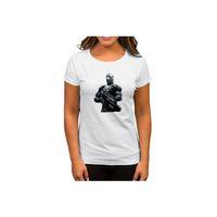 Crysis Black Fighter Beyaz Kadın Tişört