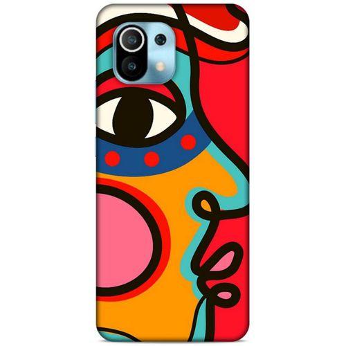 Lopard Xiaomi Mi 11 Uyumlu Kılıf Soyut Sanat (9) Kılıf Baskılı