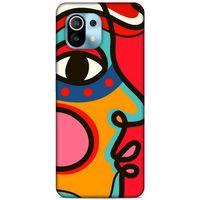 Lopard Xiaomi Mi 11 Uyumlu Kılıf Soyut Sanat (9) Kılıf Baskılı