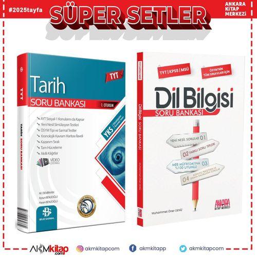 Bilgi Sarmal TYT Tarih ve Dil Bilgisi Soru Bankası Seti 2 Kitap