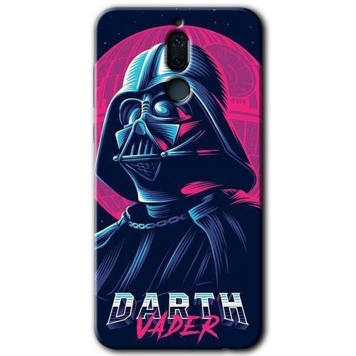Huawei Mate 10 Lite Kılıf HD Desen Baskılı Arka Kapak - Darth Vader + Kırılmaz Cam