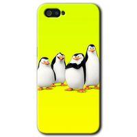 Realme C2 Kılıf HD Desen Baskılı Arka Kapak - Penguenler