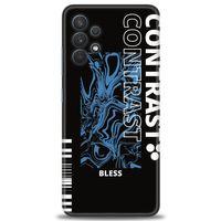 Samsung Galaxy A32 Kılıf HD Baskılı Kılıf - Contrast + Tam Ekran Koruyucu