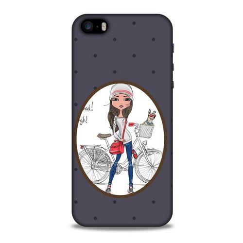 Sokak Modası 56 Apple iPhone SE Kılıf Desenli Silikon