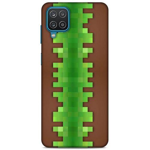 Lopard Samsung Galaxy A12 Uyumlu Kılıf PiXel (3) Kapak Bloklar