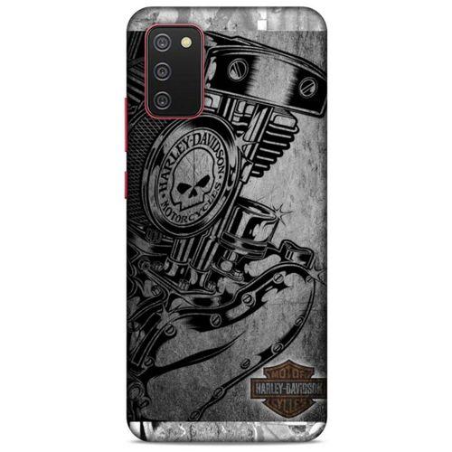 Samsung Galaxy A02s Uyumlu Kılıf Motorsiklet (41) Tank Kılıf Harley