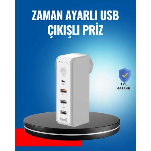 Ev Ve Ofis İçin Zaman Kontrollü Çoklu Şarj Cihazı