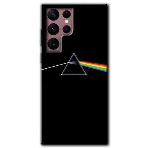 Potkal Hediye Fabrikası Samsung Galaxy S22 Ultra HD Baskılı Kılıf + 9D Tam Ekran Koruyucu - Dark Side