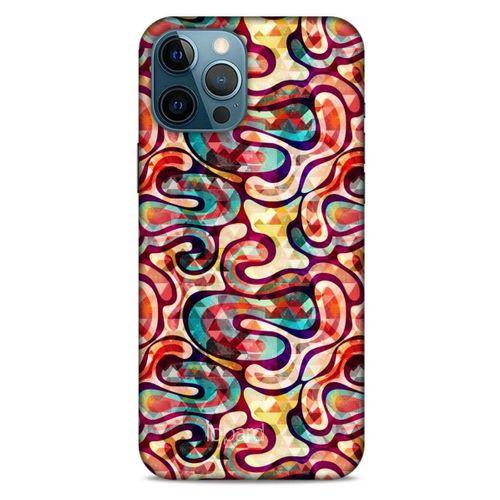 Apple iPhone 12 Pro Max Kılıf Pastel Renkler (34) Slim Armor Kılıf Karışık Renkli
