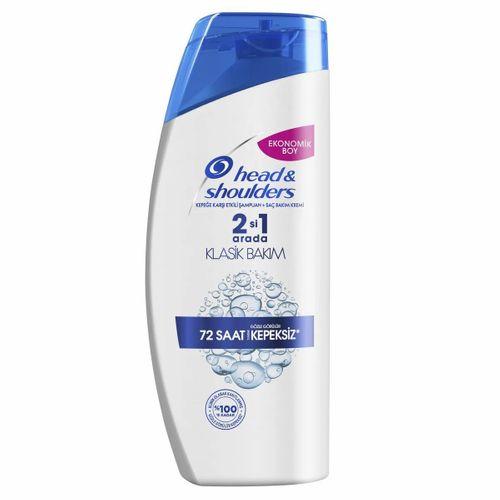 Head&Shoulders Klasik Bakım 2'si 1 Arada Kepeğe Karşı Etkili Şampuan 600 ml