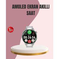 Amoled Akıllı Saat Gelişmiş Sensörlü – Kadın Sağlığı Ve Hatırlatma Özellikli
