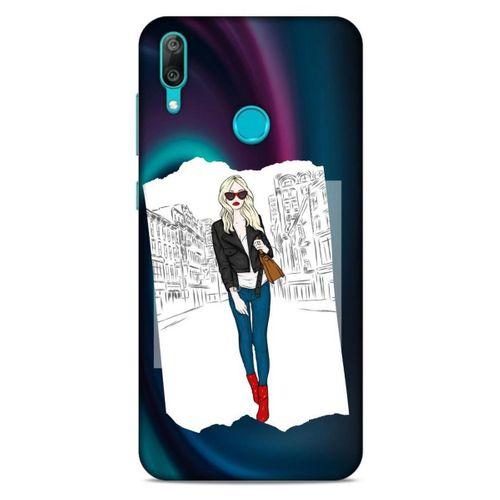 Sokak Modası 68 Huawei Y7 2019 Kılıf Desenli Silikon