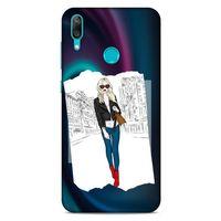 Sokak Modası 68 Huawei Y7 2019 Kılıf Desenli Silikon
