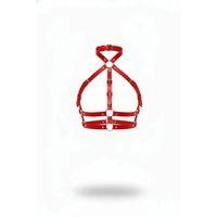 Kırmızı Kadın Kemer Çok Bantlı Deri Vücut Aksesuarı - Brf218