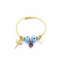 Melek Charm Bilezik - Altın