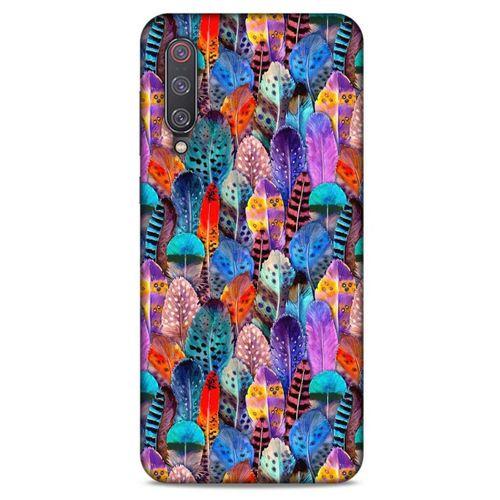 Xiaomi Mi 9 Kılıf Desenli Özel Seri Tüyler (39) Liquid Crystal Kılıf