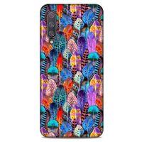 Xiaomi Mi 9 Kılıf Desenli Özel Seri Tüyler (39) Liquid Crystal Kılıf