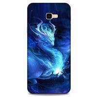 Samsung Galaxy J4 Plus Kılıf Dragons (36) Glitter Kılıf Ejderha Ateşi