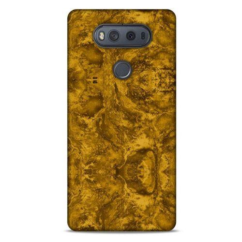 Mermer Desenli (20) Tema Koruyucu Kılıf Bronz LG K61 Kılıf