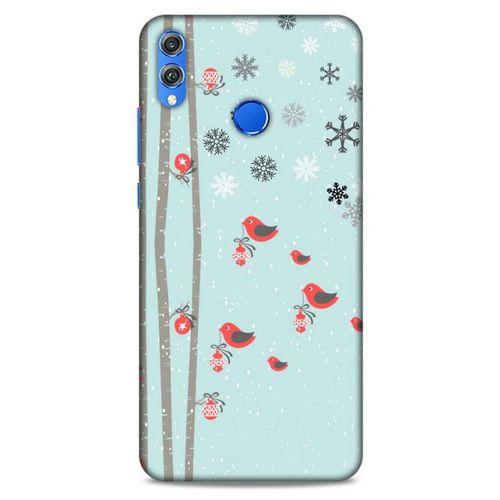 Yılbaşı Süsleri 49 Huawei Honor 8x Kılıf Silikon Kapak