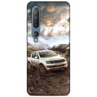 Lopard Xiaomi Mi 10 Uyumlu Kılıf PickUpX (38) Neo Hybrid Kılıf Gri Amarok