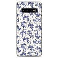Samsung Galaxy S10 Plus Kılıf Japonya (30) Silicone Case Japonya Ejderha Efsanesi