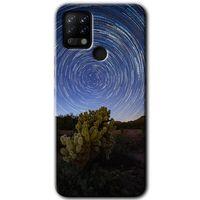 Tecno Pova HD Baskılı Kılıf + 9D Tam Ekran Koruyucu - Eclipse Sky