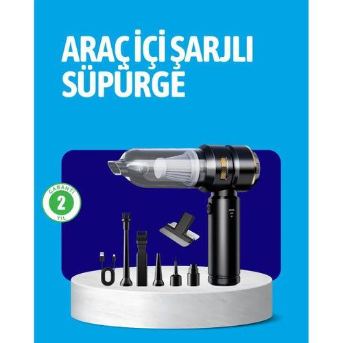 Hepa Filtreli Sessiz Çalışan Kablosuz Şarjlı Mini Süpürge