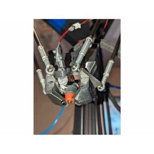 Flsun QQS Yerinde Baskı 10mm Led Montajı (Bu ürün Sadece Plastik parçadır - Almadan Önce Soru Sorabilirsiniz)