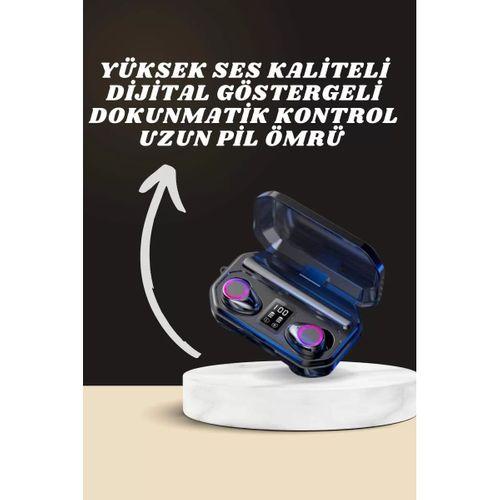 Yeni Nesil Akıllı Saat Ve Bluetooth Kulaklık Kampanyası Dijital Göstergeli Powerbankli