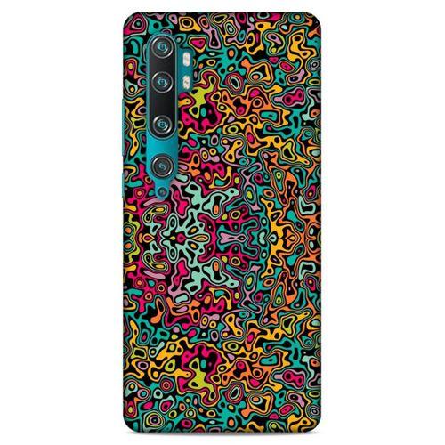 Lopard Xiaomi Mi Cc9 Pro Uyumlu Kılıf Soyut Sanat (30) Desenli Silicone Case