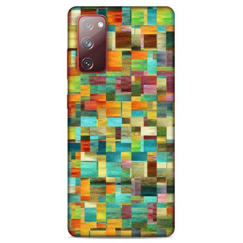 Lopard Samsung Galaxy S20 Fe Uyumlu Kılıf Soyut Sanat (50) Desenli Shockproof Kılıf