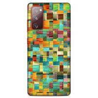 Lopard Samsung Galaxy S20 Fe Uyumlu Kılıf Soyut Sanat (50) Desenli Shockproof Kılıf