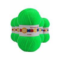 5 Adet Kristal El Örgü Lif İpi Fıstık Yeşili 98395