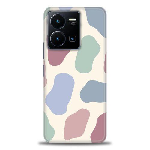 Xiaomi Redmi Note 12 Pro 5G Kılıf HD Baskılı Kılıf - Renkli Benek + Tam Ekran Koruyucu