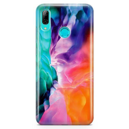 Huawei Y9 2019 Kılıf Perdeler Arka Kapak Koruma Desenli Full Koruyucu