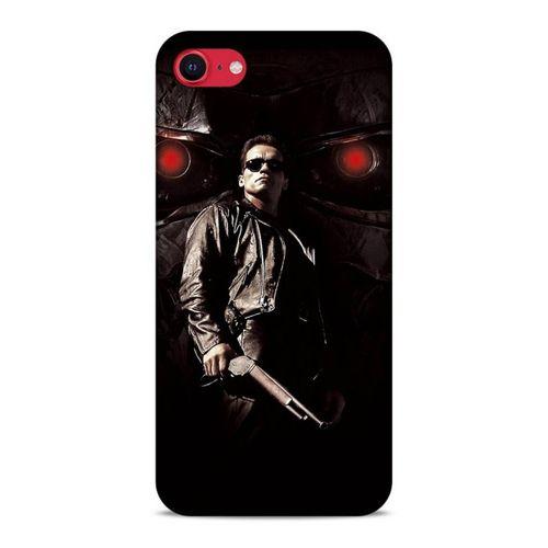 Lopard Apple iPhone SE 2020 Uyumlu Kılıf IMDB Film (42) Rugged Armor Kılıf Terminator