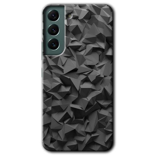 Potkal Hediye Fabrikası Samsung Galaxy S22 Plus Kılıf HD Desen Baskılı Arka Kapak - Dark Broke