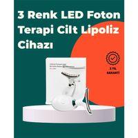 Kompakt ve Taşınabilir Cilt Bakım Cihazı – 3 Fonksiyonlu, USB Şarjlı, LED Işıklı Güzellik Aleti