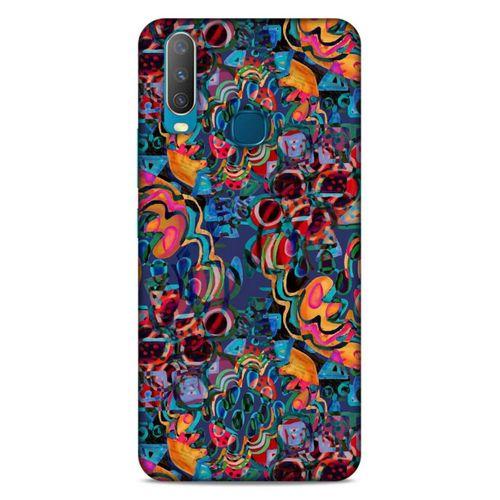 Lopard General Mobile GM 20 Pro Uyumlu Kılıf Soyut Sanat (28) Desenli Arka Kapak