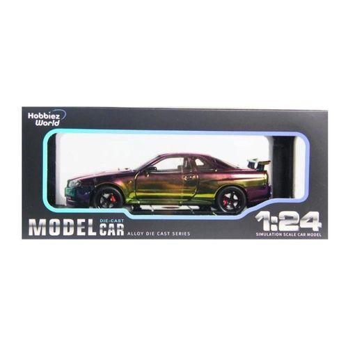 1901-300 HOBBİEZ WORLD 1/24 R34 SHİNNY COLORS-EKN