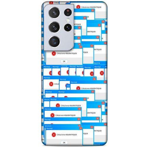 Lopard Samsung Galaxy S21 Ultra Uyumlu Kılıf Retro (48) Bumper Kılıf