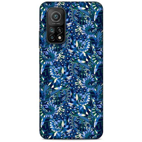 Xiaomi Mi 10T 5G Uyumlu Kılıf Mavi Delisi (41) Tank Kılıf Çiçek