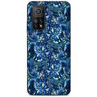 Xiaomi Mi 10T 5G Uyumlu Kılıf Mavi Delisi (41) Tank Kılıf Çiçek
